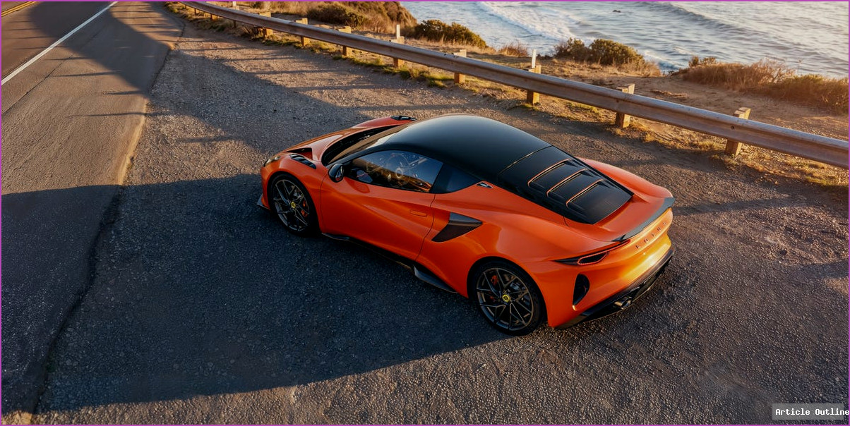 2027 Lotus Emira 420 Sport on track
