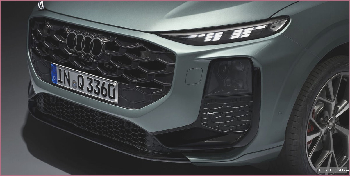 Audi Digital Matrix Headlight on 2027 Q9