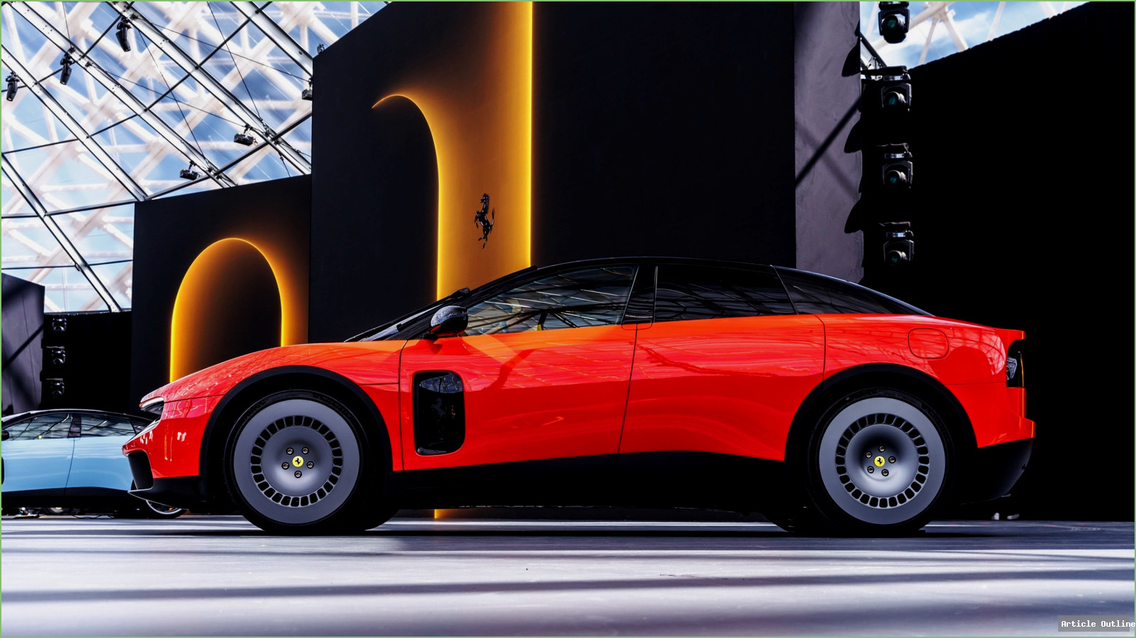 Ferrari Luce luxury EV designed by Jony Ive