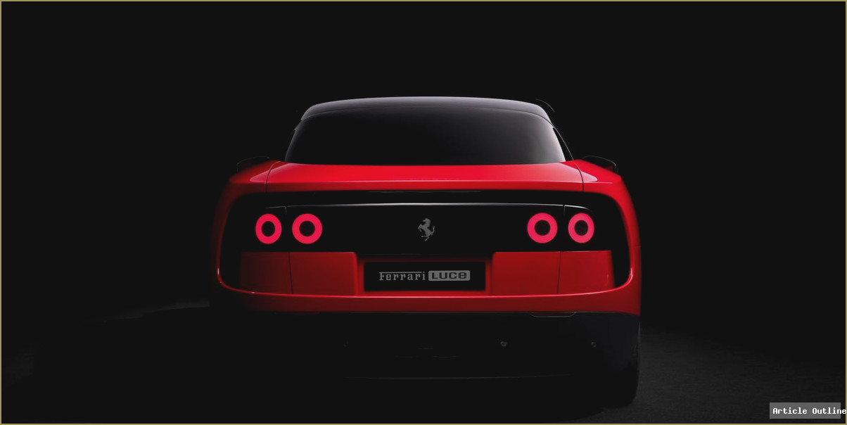 2027 Ferrari Luce interior photo