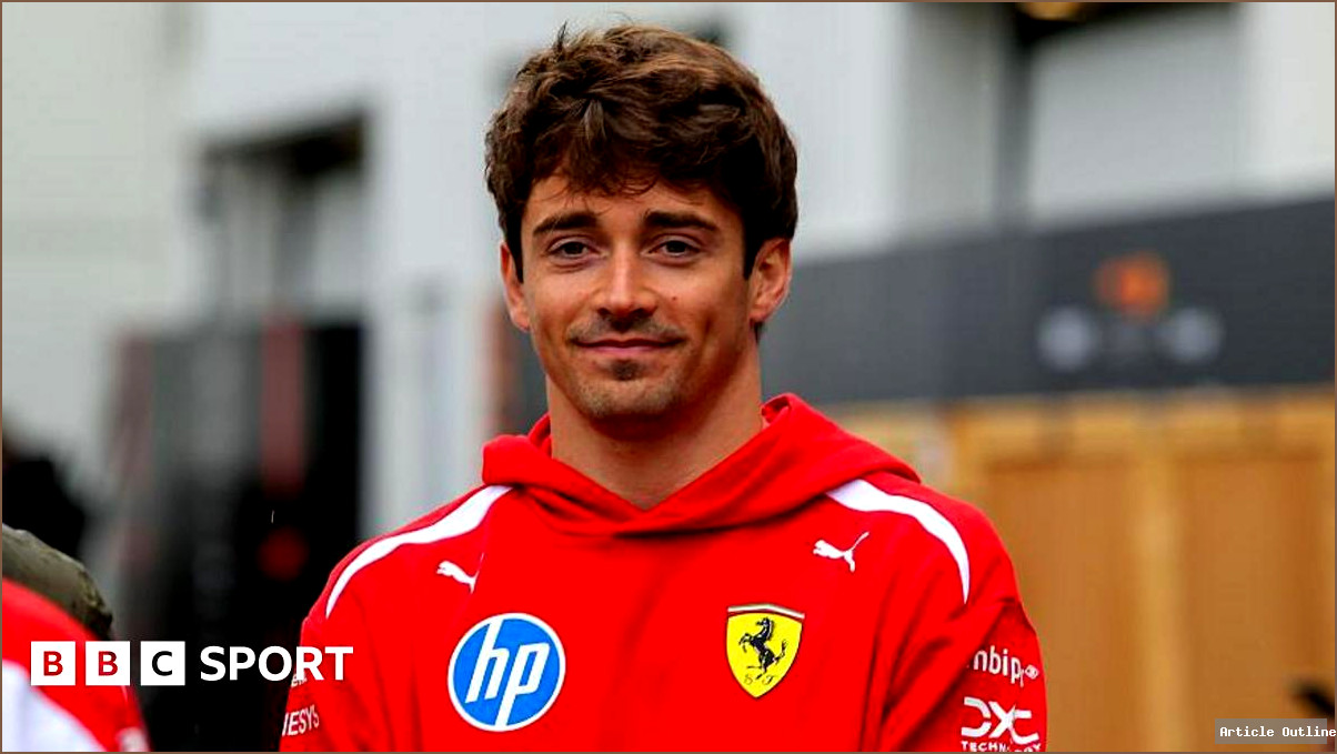 Charles Leclerc signs long-term contract with Ferrari