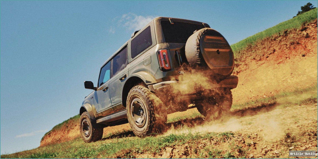 2027 Ford Bronco Filson Edition exterior