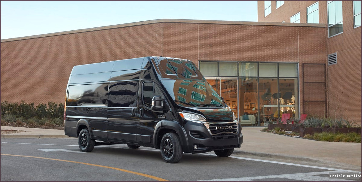 2027 Ram ProMaster Vanlife exterior