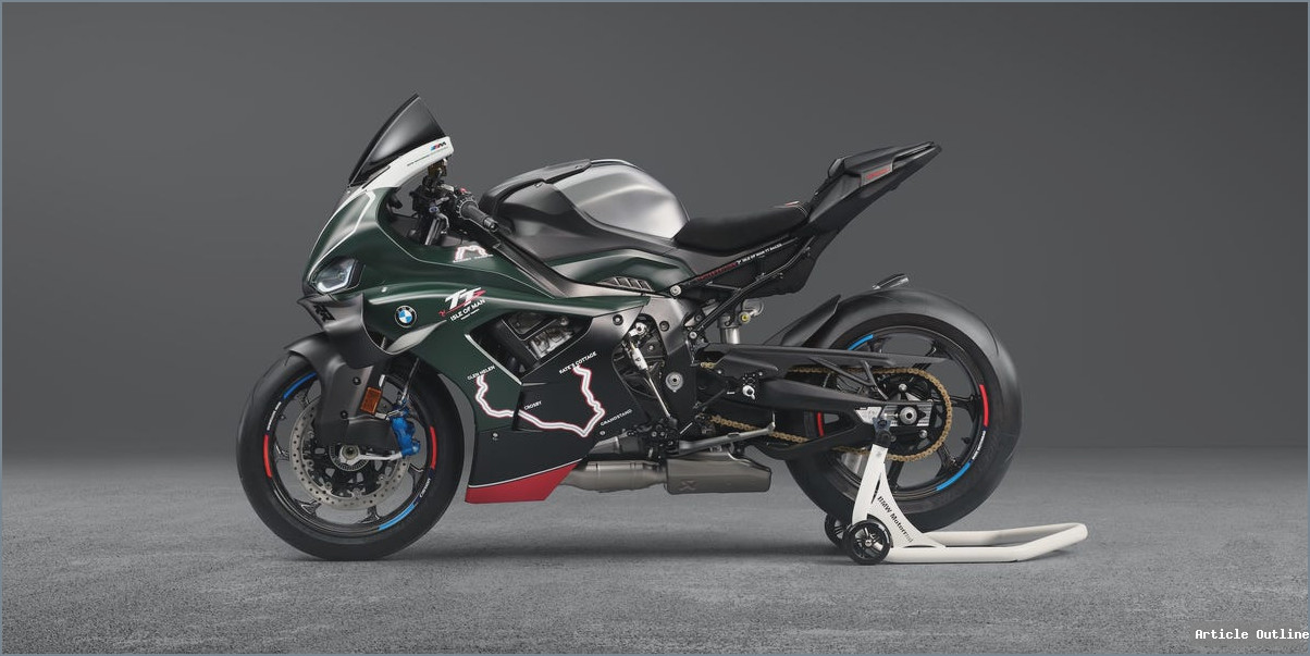 BMW M1000 RR Isle of Man TT Special Edition in British Racing Green