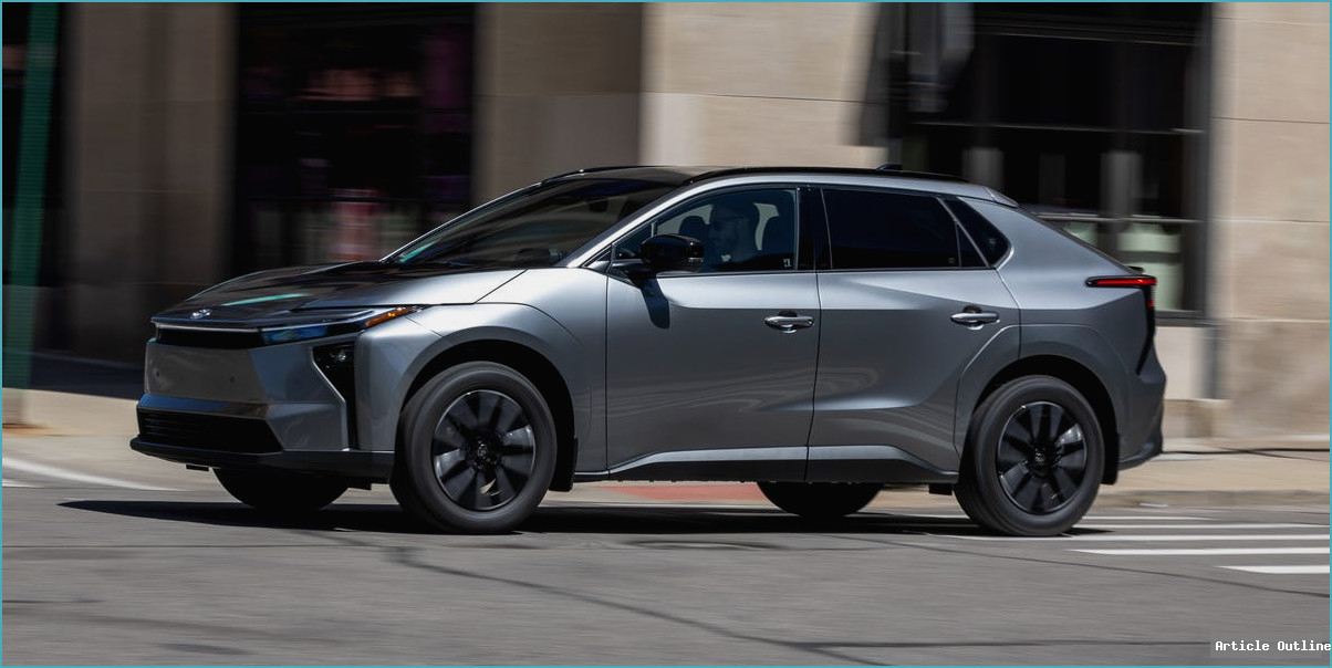 2027 Toyota bZ electric SUV exterior