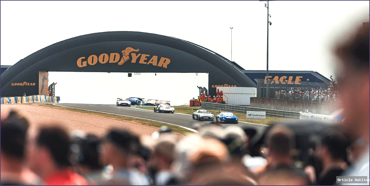 Spectators at Le Mans 24 Hours