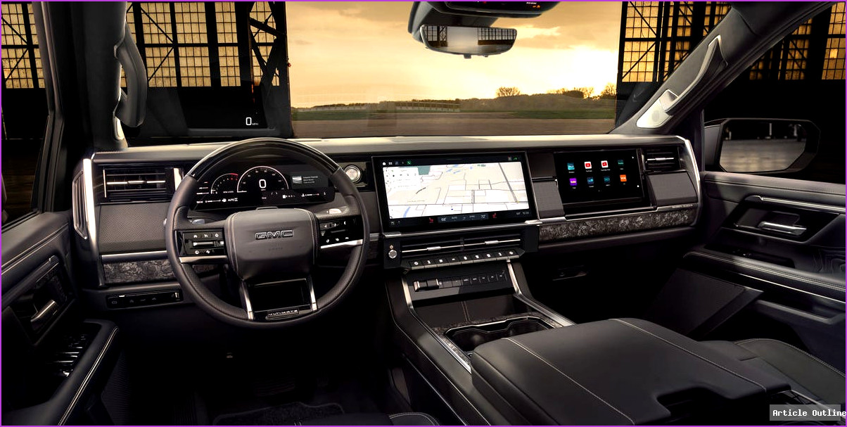 2027 GMC Sierra 1500 Interior With Hidden Storage
