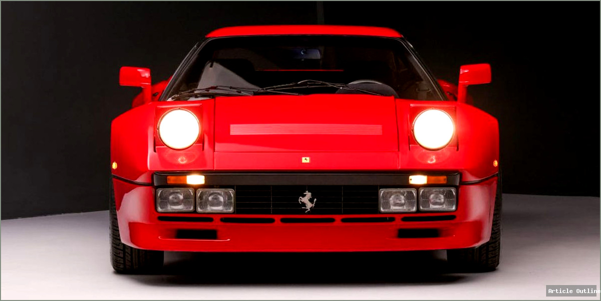 1985 Ferrari 288 GTO Bring a Trailer auction