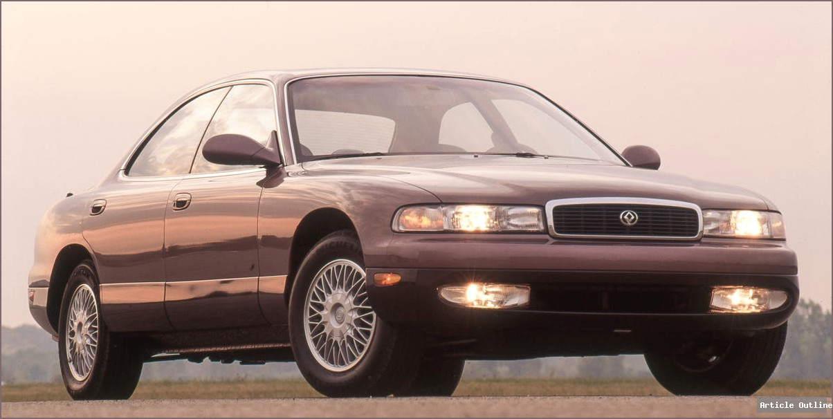 1992 Mazda 929 front view