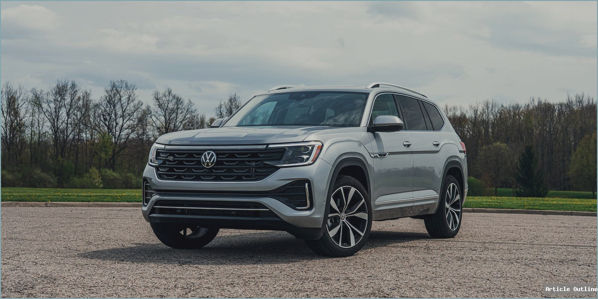 2026 Volkswagen Atlas SEL Premium R-Line exterior front view
