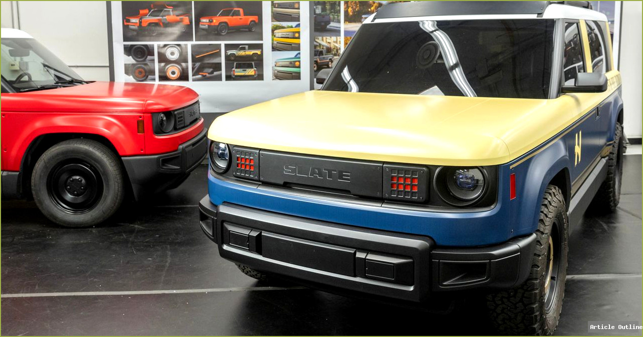 Slate electric truck - China's battery technology in America's cheapest EV