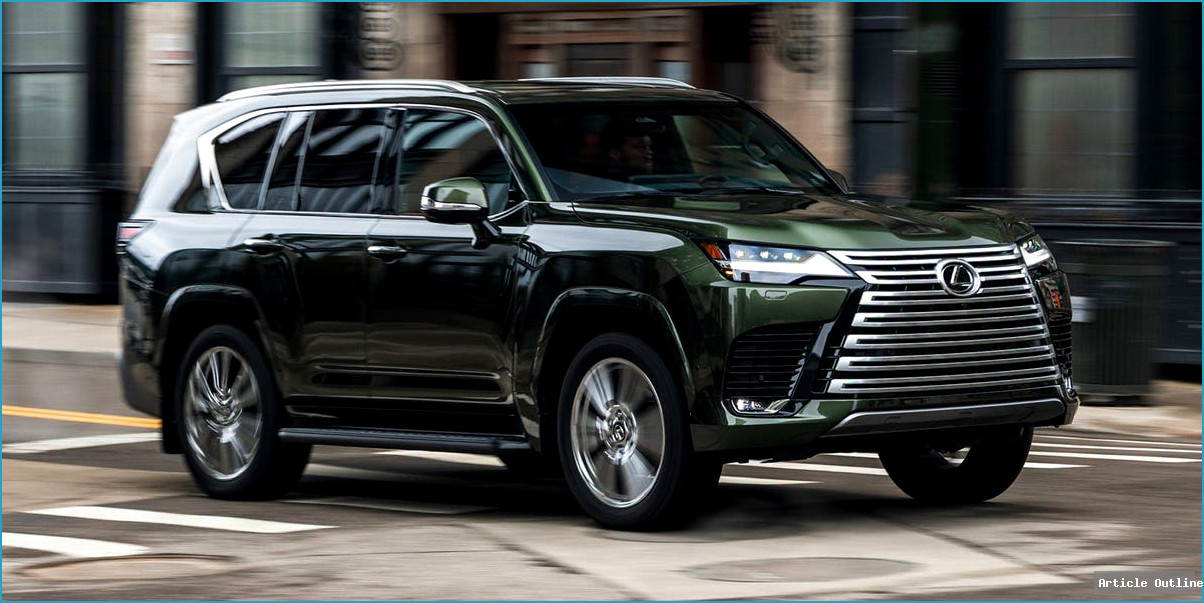 2027 Lexus LX700h Hybrid exterior