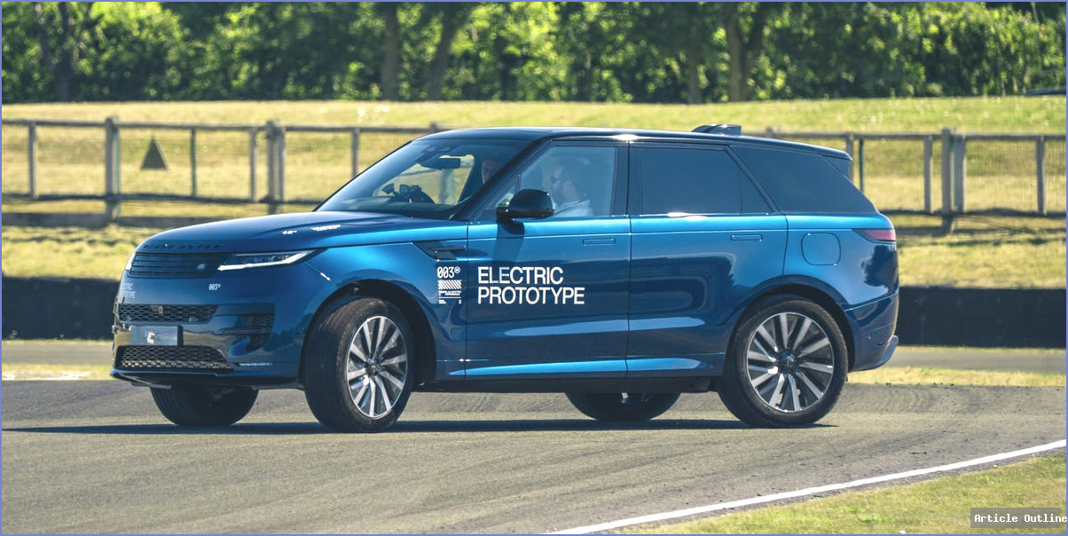 2028 Range Rover Sport Electric SUV