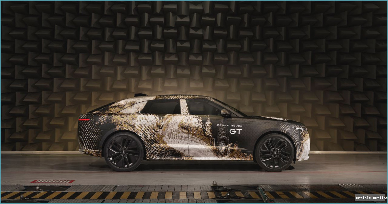 Range Rover GT prototype in camouflage