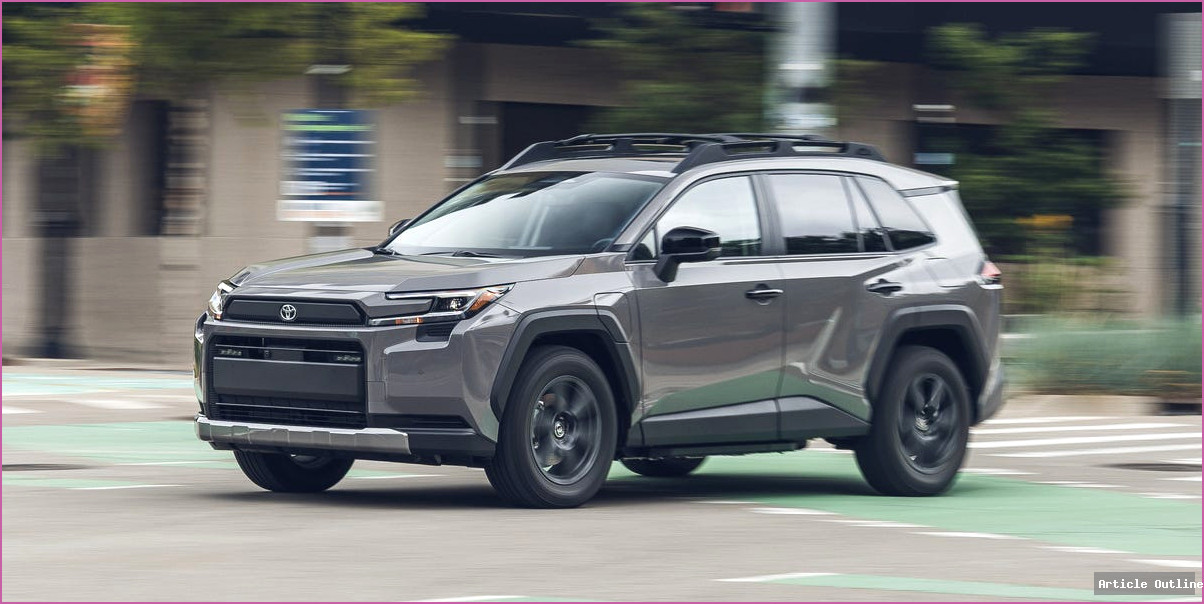 2026 Toyota RAV4 Woodland PHEV exterior rugged design