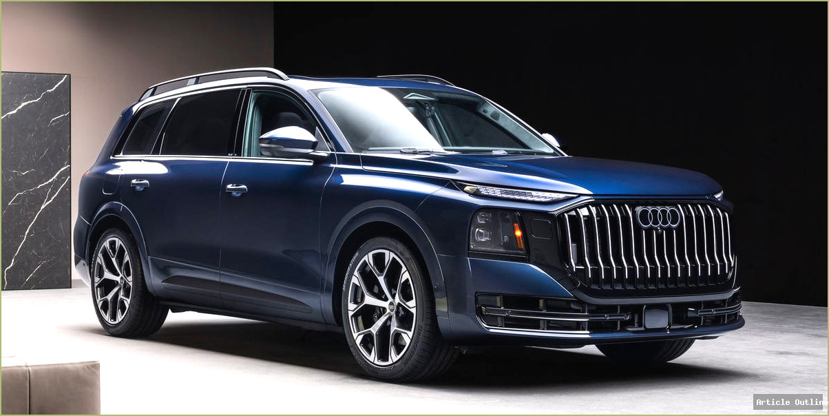 2027 Audi Q9 front view luxury SUV
