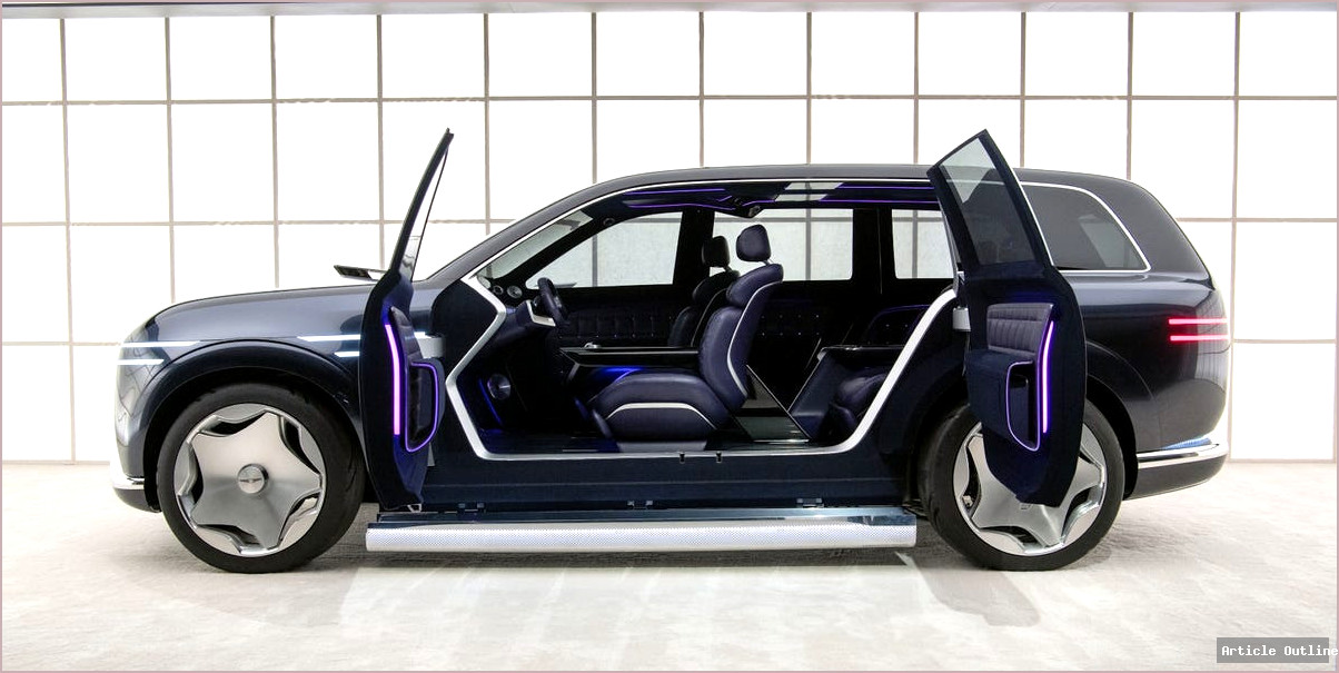 Genesis GV90 with coach doors