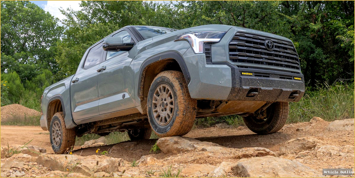 2027 Toyota Tundra Trailhunter exterior photo