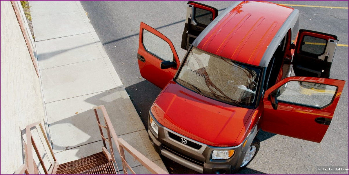 2003 Honda Element EX - Dorm Room on Wheels
