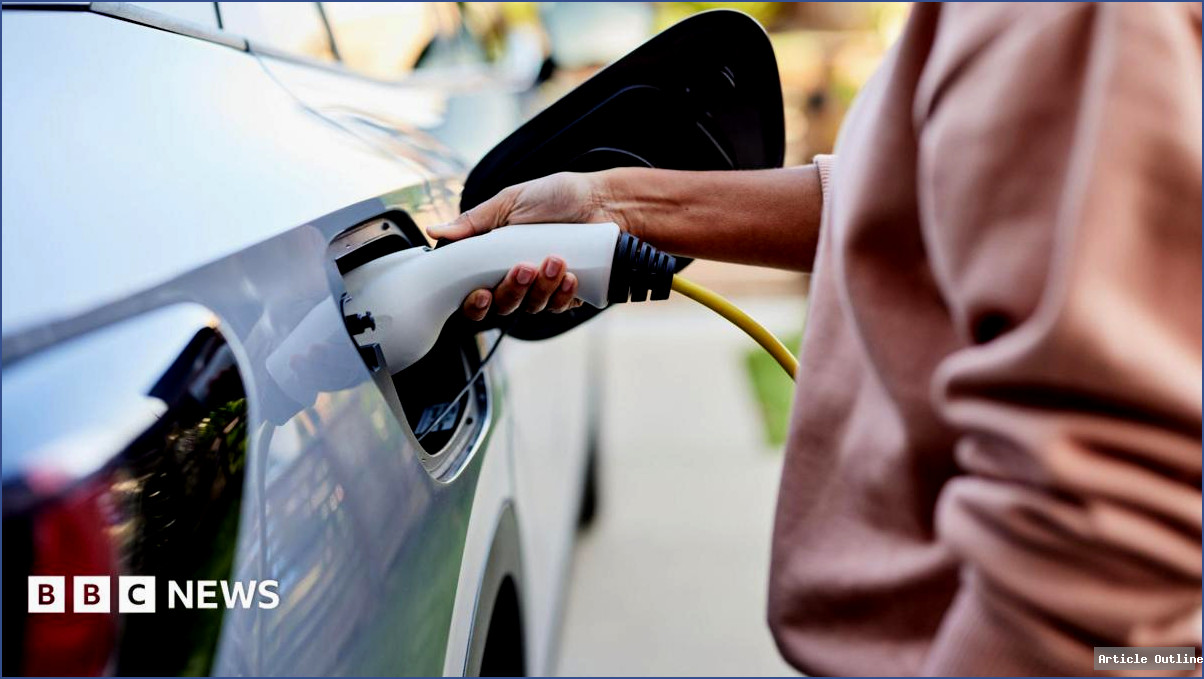 Electric cars charging in the UK
