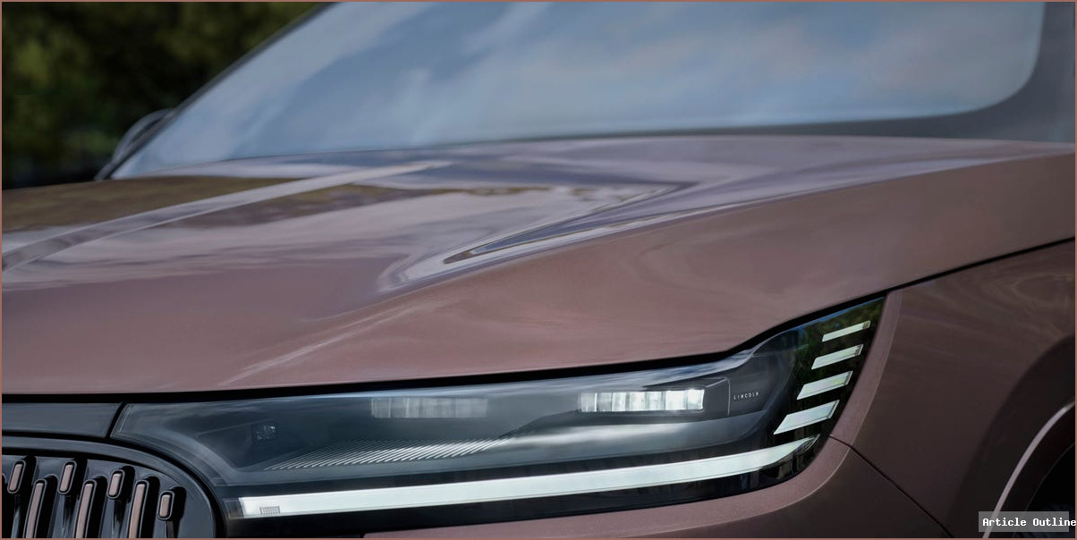 2027 Lincoln Nautilus front view