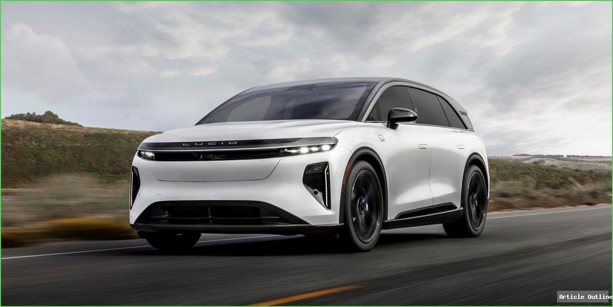 Lucid Gravity GT-S front view