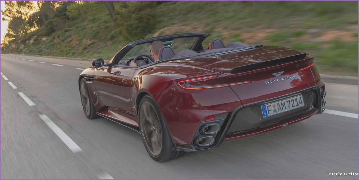 2026 Aston Martin DB12 S Volante front view
