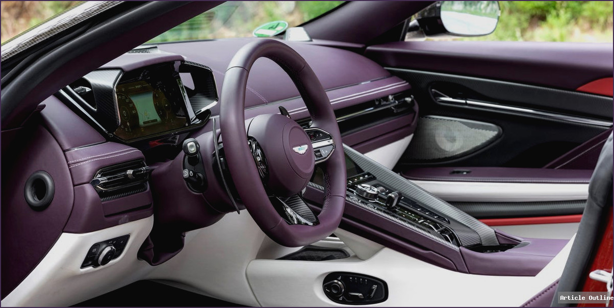 2027 Aston Martin DB12 S Volante interior