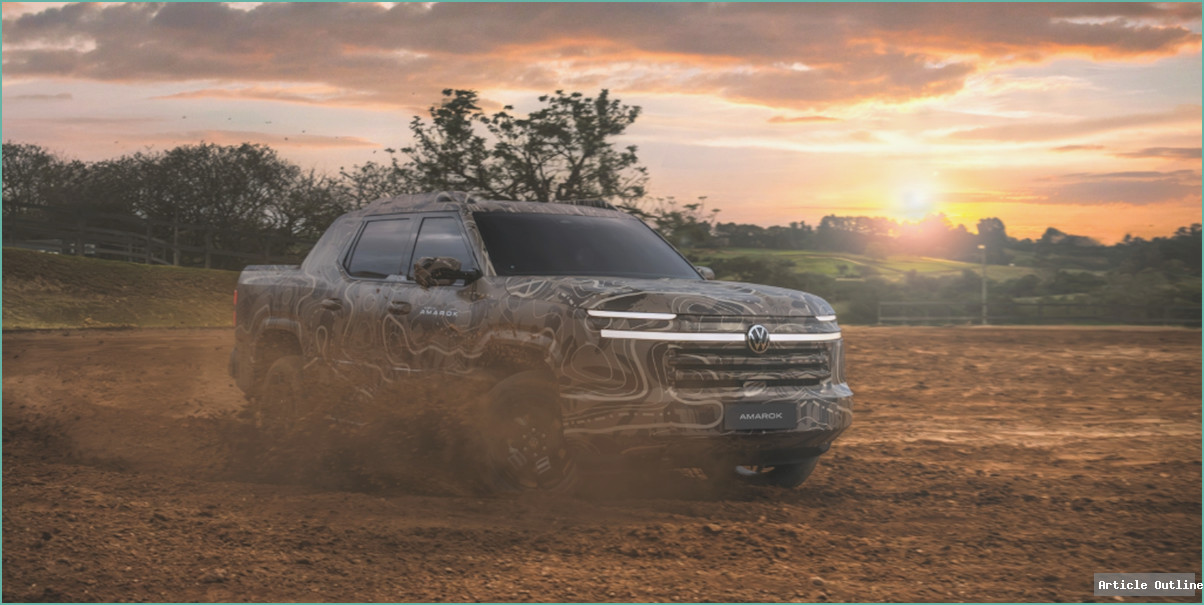 Volkswagen Amarok Next-Gen Hybrid Teaser