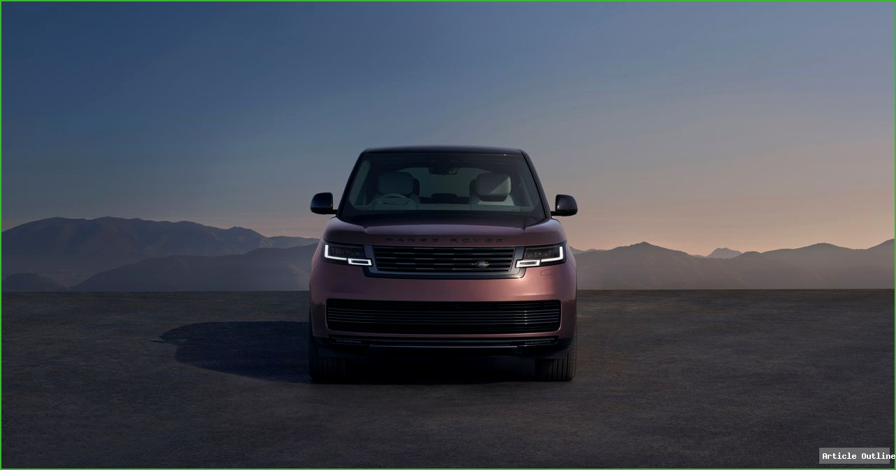 Range Rover Electric EV first look