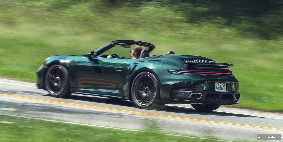 2026 Porsche 911 Turbo S Cabriolet front view