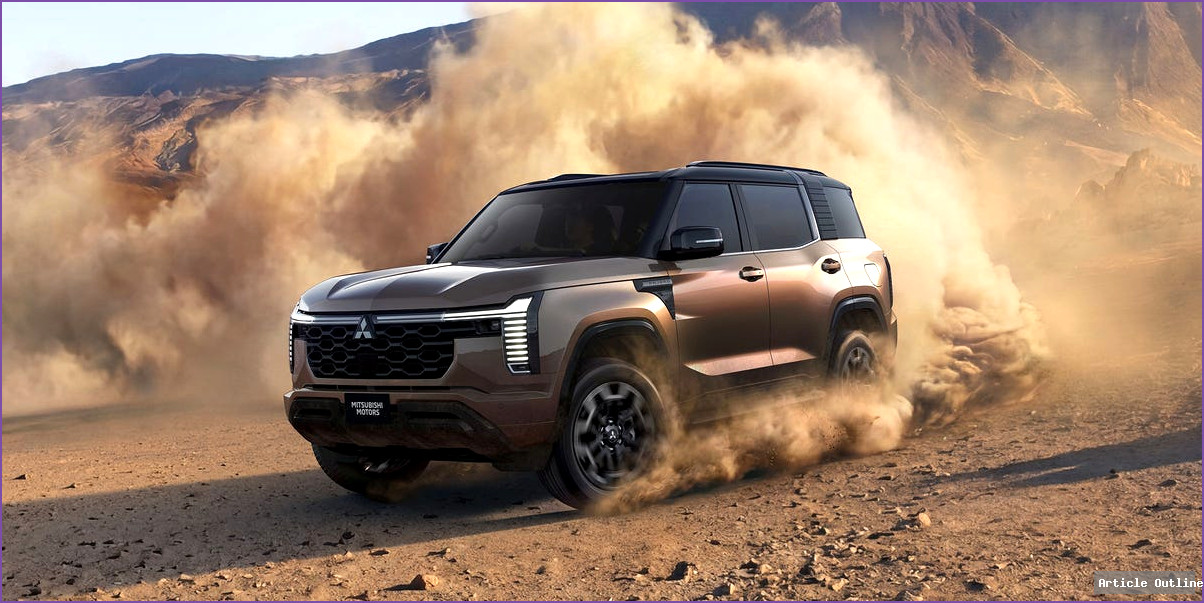 2027 Mitsubishi Pajero Australian model