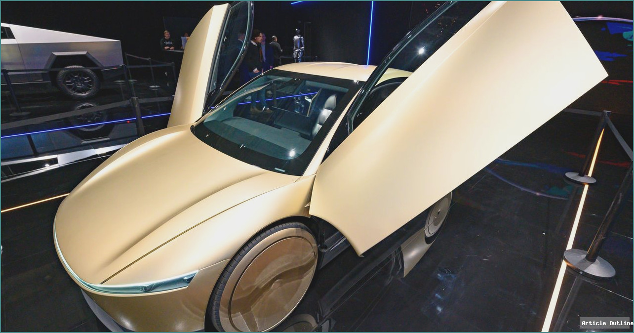 Tesla Cybercab unveiling in Austin, Texas