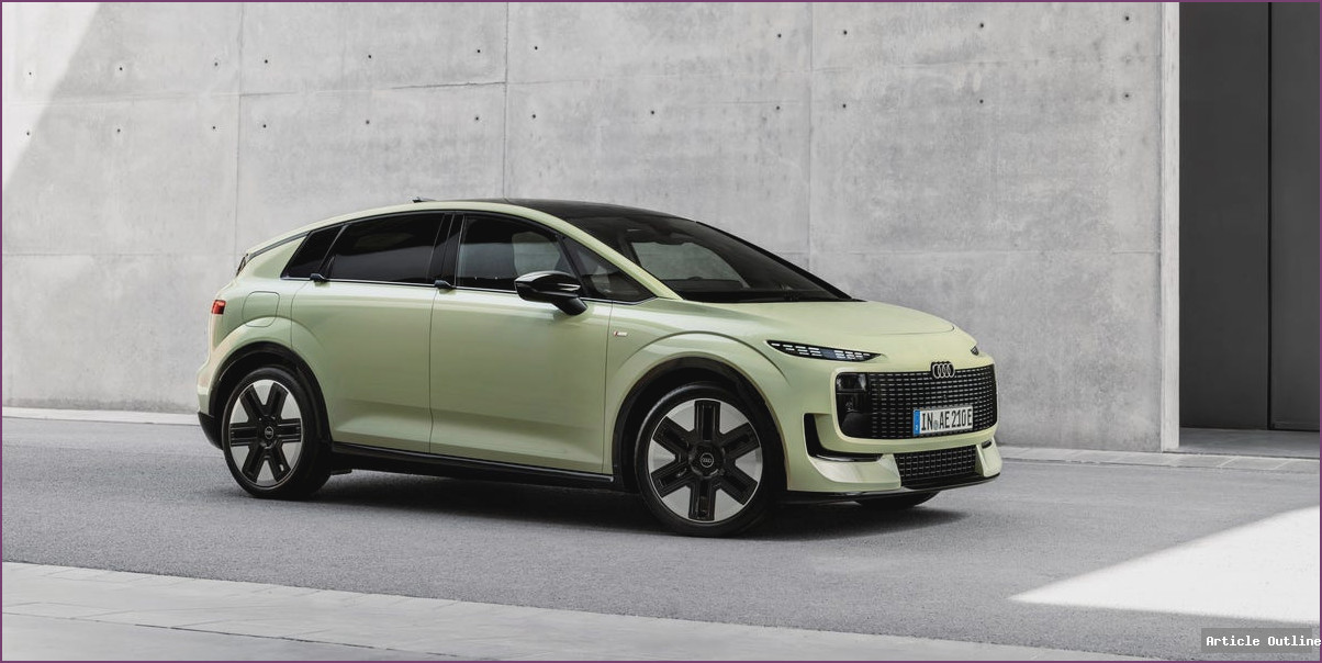Audi A2 e-tron compact electric hatchback