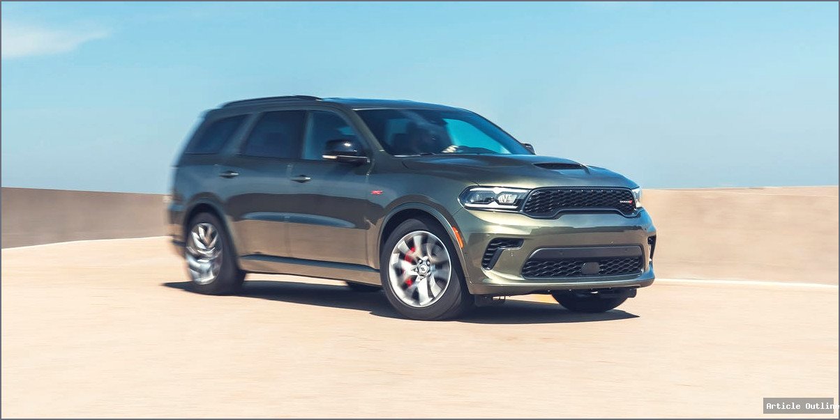 2026 Dodge Durango R/T exterior front view
