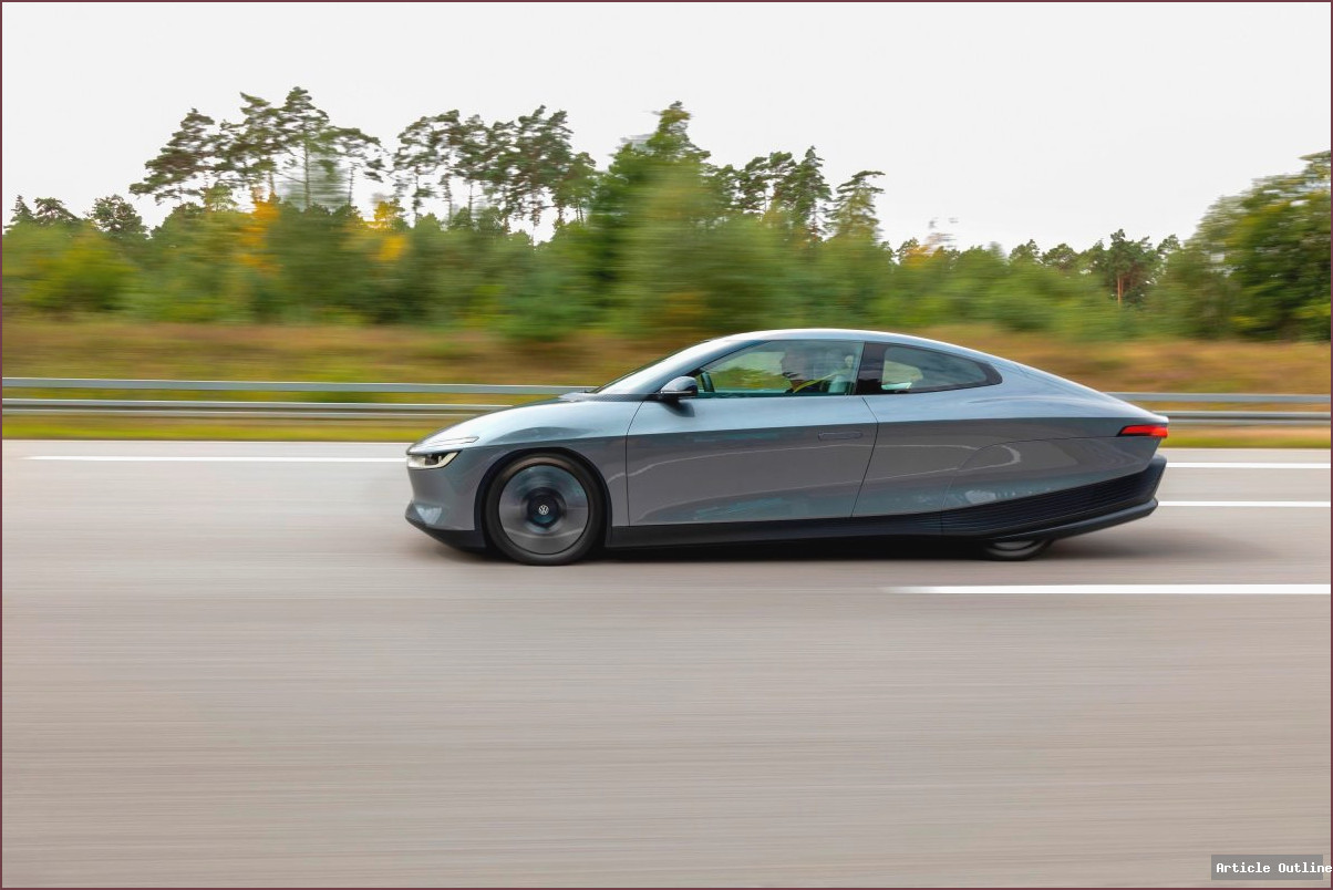 Volkswagen Mission Efficiency prototype EV