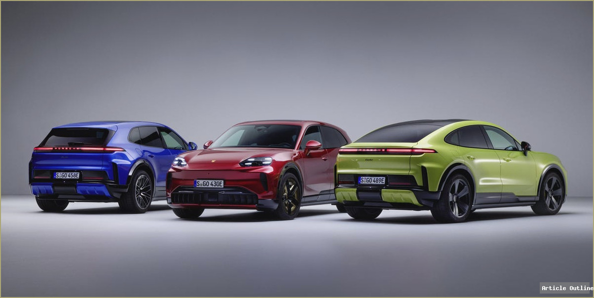 2027 Porsche Cayenne Electric luxury options