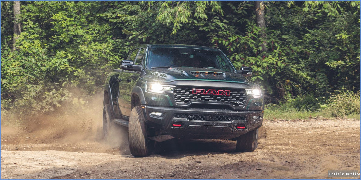 2027 Ram 1500 TRX SRT exterior photo