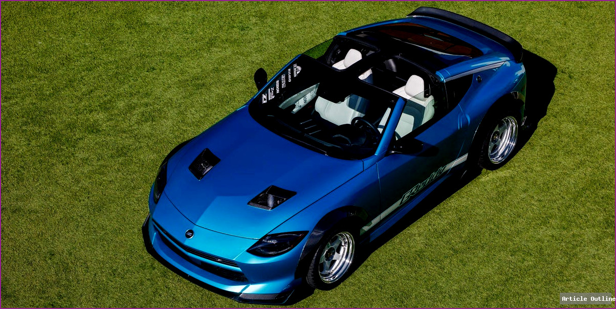 Nissan Z Kaze T-Top Roof Retro Concept