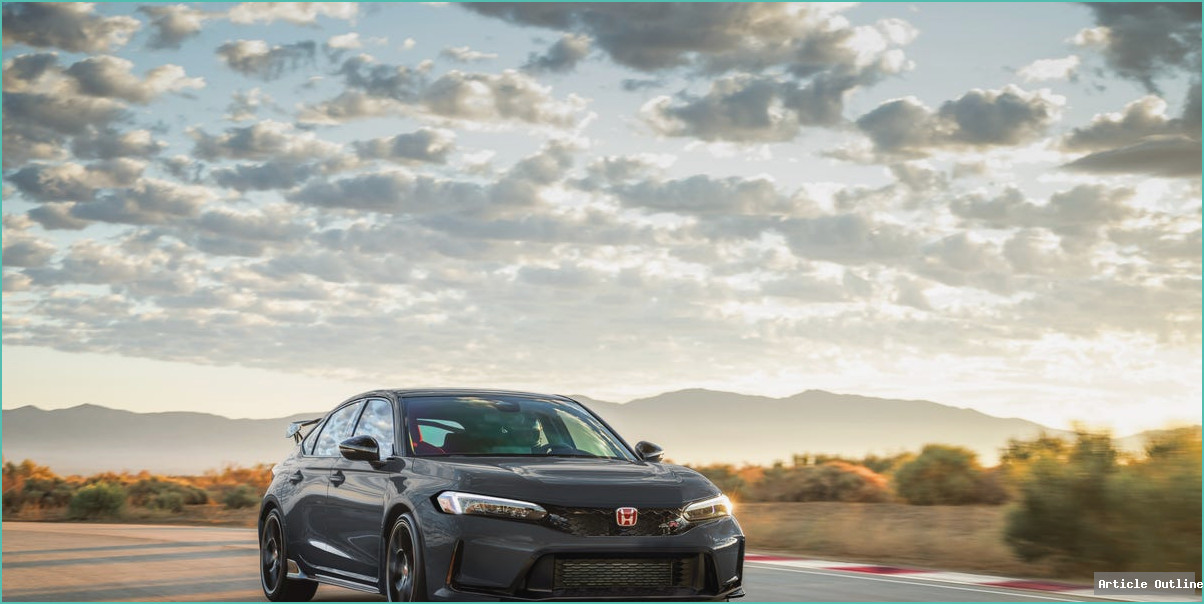 2027 Honda Civic Type R front view