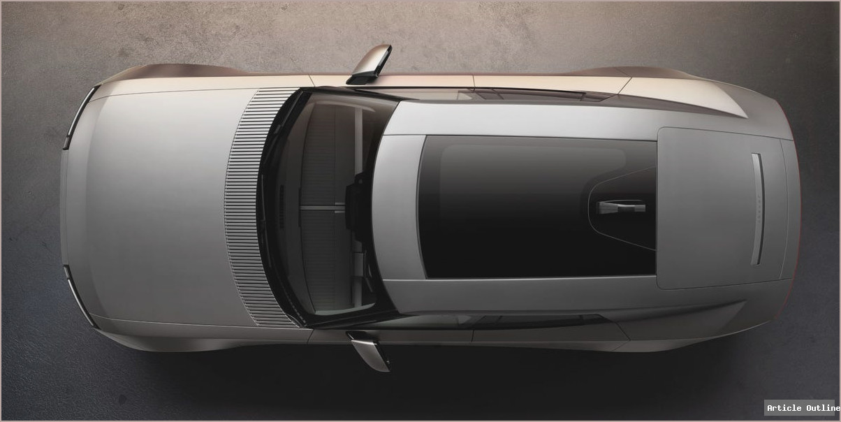 2028 Jaguar Type 01 electric sedan exterior