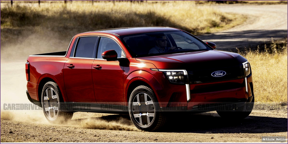 2028 Ford Fathom Electric Pickup Concept