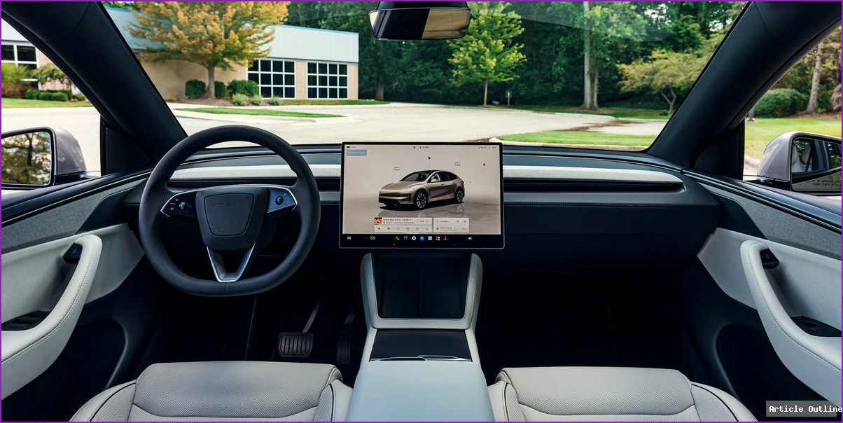 2027 Tesla Model Y L Interior