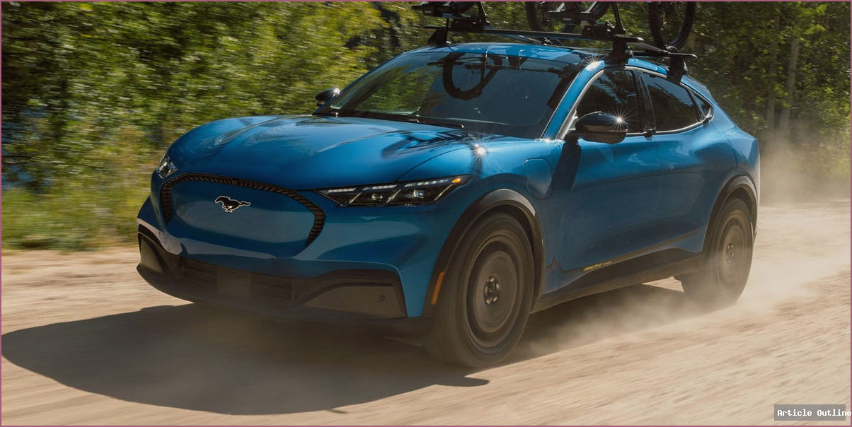2027 Ford Mustang Mach-E electric crossover